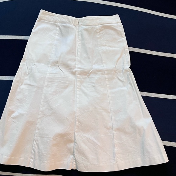 JACOB WHITE LONG SKIRT - Picture 4 of 4